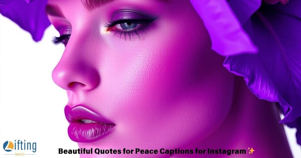 Beautiful Quotes for Peace Captions for Instagram ✨