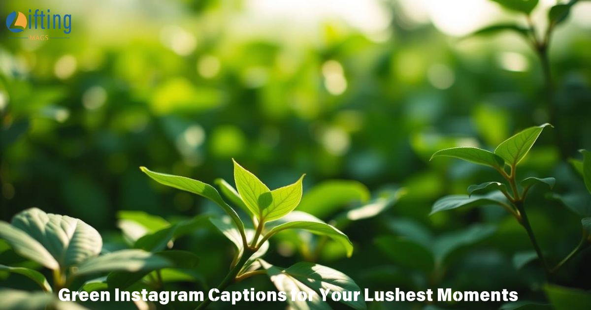 Green Instagram Captions for Your Lushest Moments 