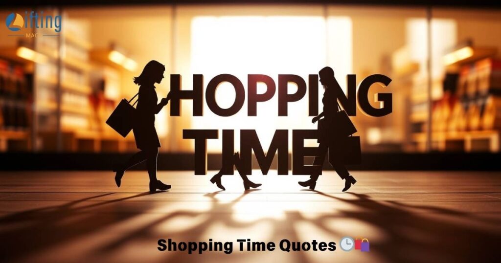 Shopping Time Quotes 🕒🛍️