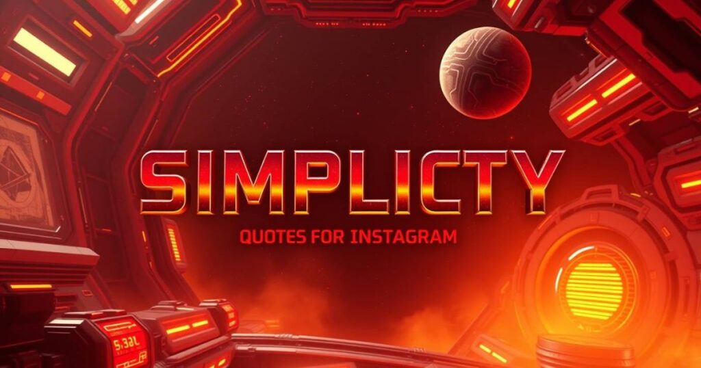 Simplicity Quotes for Instagram