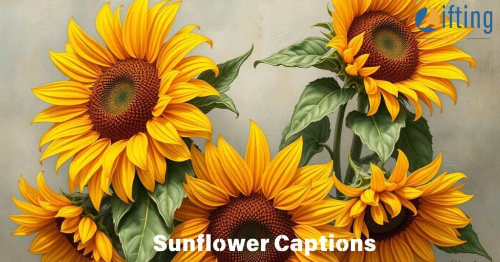 Sunflower Captions