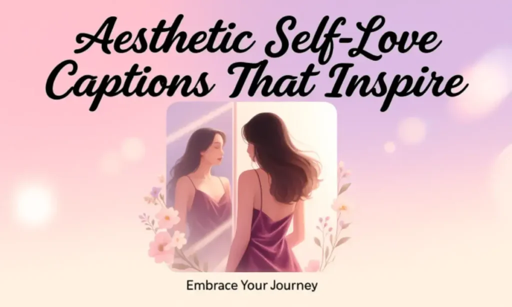 Aesthetic Self-Love Captions That Inspire