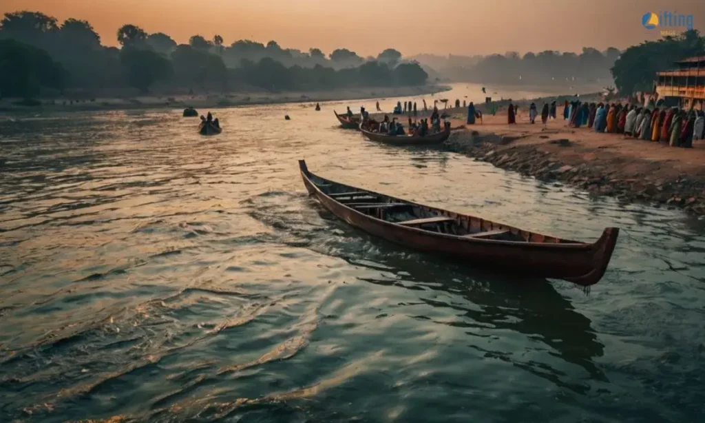 Captions for Ganga River