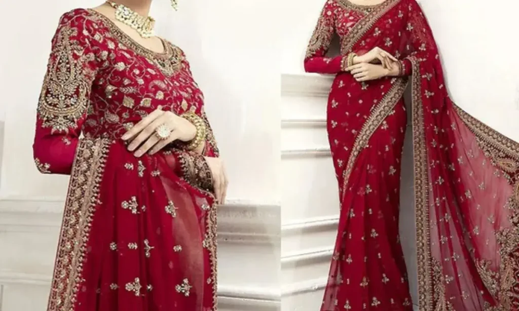 Chiffon Saree Captions