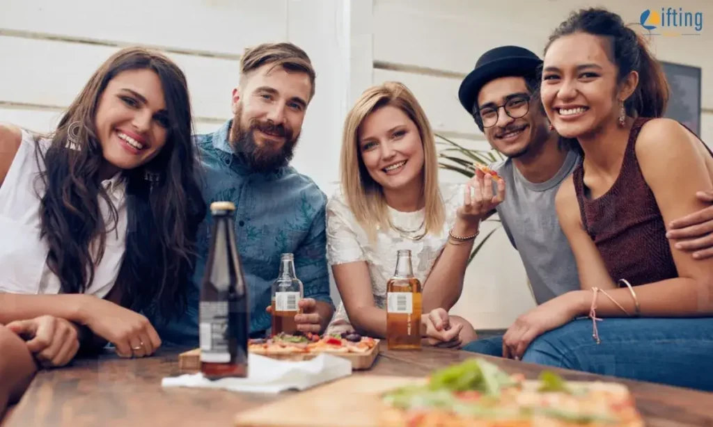 Friends and Partying Together