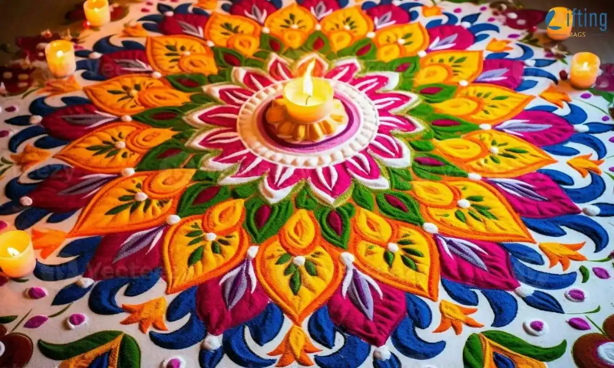 Rangoli Captions for Instagram