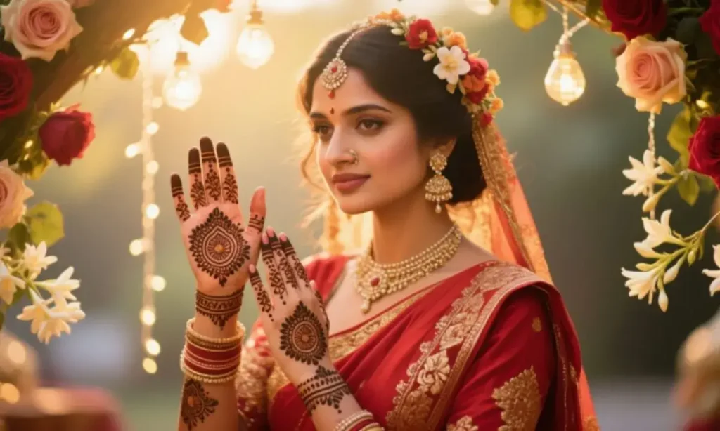 Romantic Mehndi Captions for Instagram